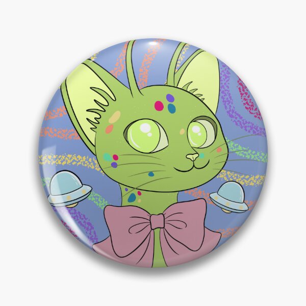 Item preview, Lumi The Alien Cat designed and sold by Galactic Paws.