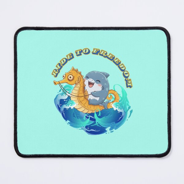 Item preview, Ride to Freedom Shark! designed and sold by Nature's Chibis.