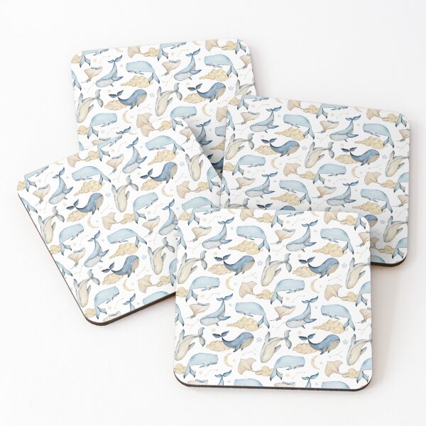 Item preview, Dreams Whale Pattern designed and sold by SvetlanaArt.