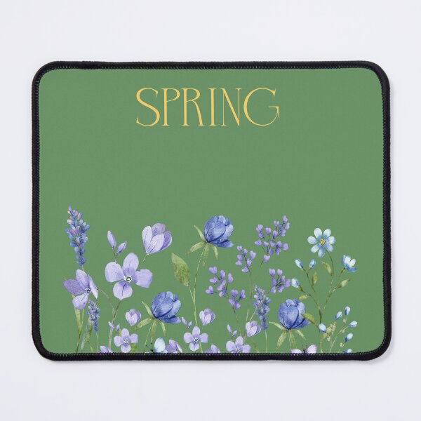 Item preview, Blue Wildflowers Springtime Design designed and sold by hurmerinta.
