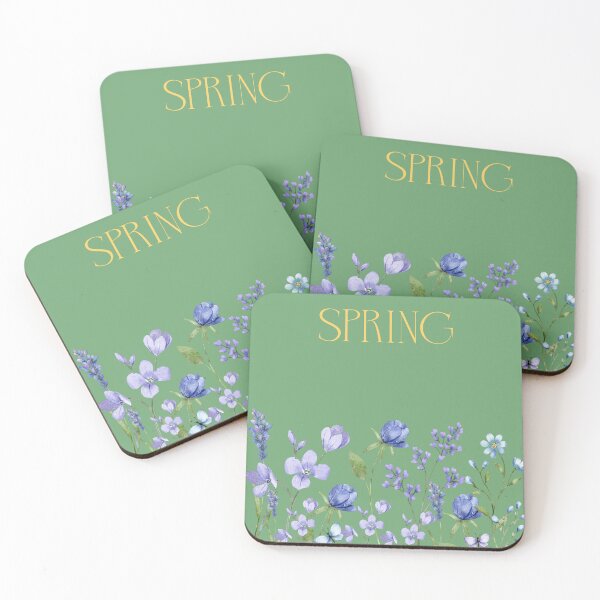 Item preview, Blue Wildflowers Springtime Design designed and sold by hurmerinta.