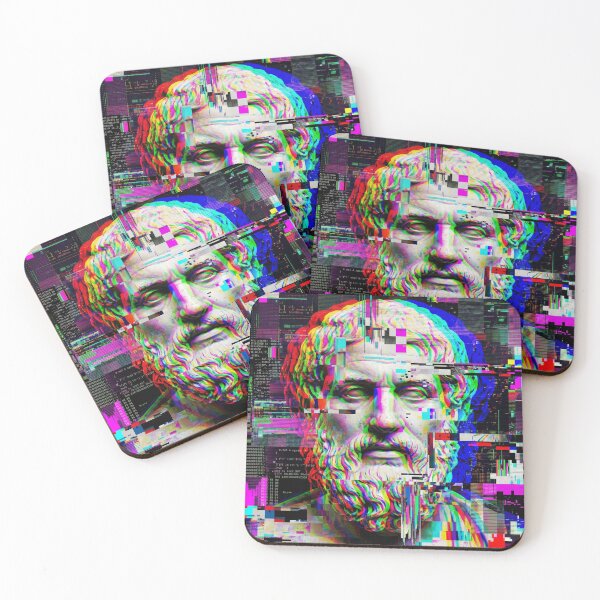 Item preview, Glitch Art Greek Statue RGB Fragmentation designed and sold by ryanguas.