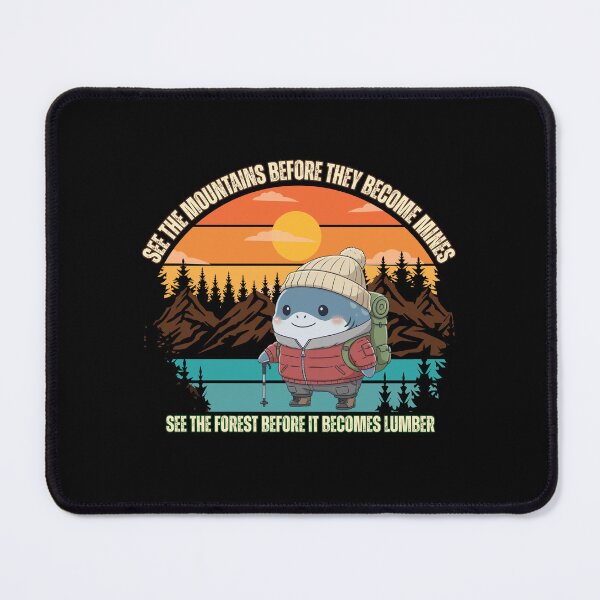 Item preview, Go To Hiking Shark designed and sold by Nature's Chibis.