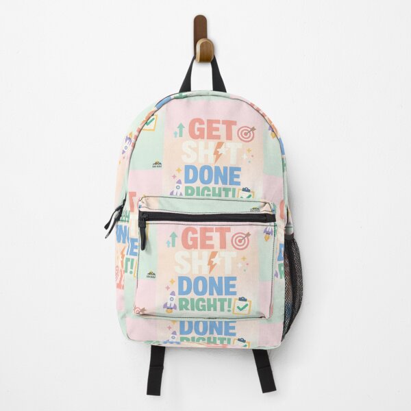 Item preview, Bold Pastel Motivational Productivity Poster designed and sold by NOMISKISAW.