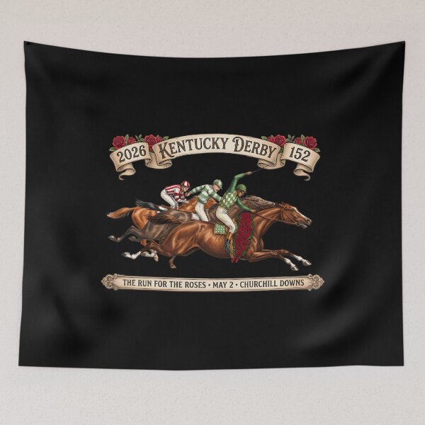 Item preview, Kentucky Derby - Kentucky Derby Celebrating 152 Years, Horse Racing, Kentuck Derby Day designed and sold by NonBuyingData.