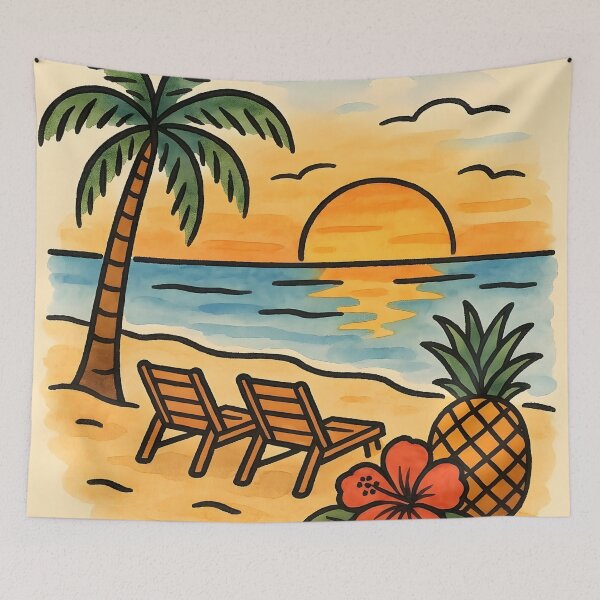 Item preview, Beach Vacation  designed and sold by GraphicsClub.
