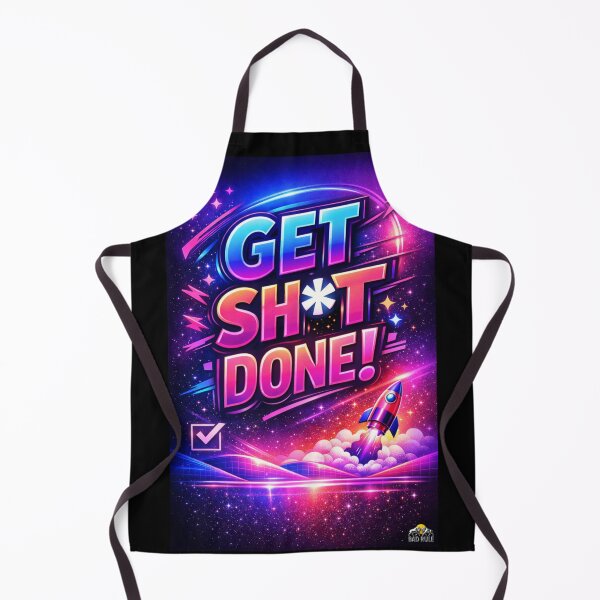 Item preview, Neon Cosmic Motivational Productivity Poster designed and sold by NOMISKISAW.