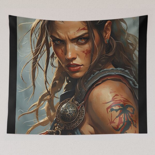 Item preview, Barbarian Woman designed and sold by Dilwish5.