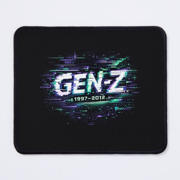 Item preview, GEN-Z Glitch Streetwear: Cyber Y2K Digital Chaos Design (1997-2012) designed and sold by Bratak.