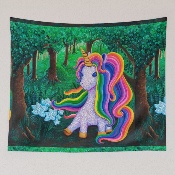 Item preview, Rainbow Unicorn designed and sold by shantilovesart.