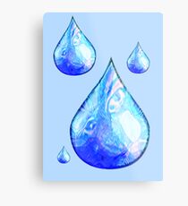 My Tear Drops Metal Print