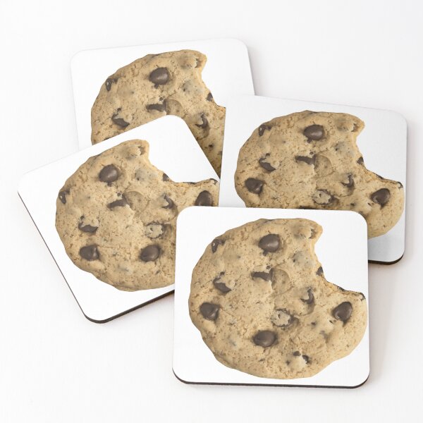 Item preview, A delicious chocolate chip cookie with a bite taken out designed and sold by PIXEL POP DESIGNS - Beyond the Norm!.