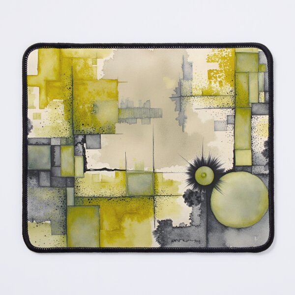 Item preview, Mid-Century Chartreuse Grid designed and sold by CAutumnTrapp.