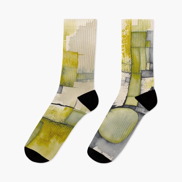 Item preview, Mid-Century Chartreuse Grid designed and sold by CAutumnTrapp.