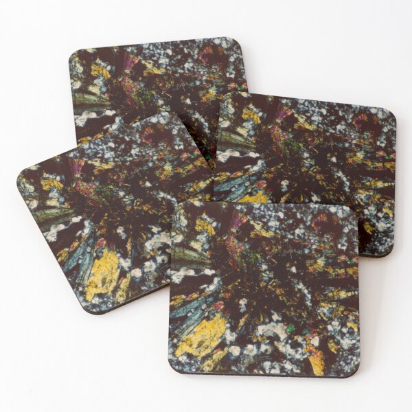 Item preview, Geological thin section mineral photograph of epidote designed and sold by MineralPhotos.