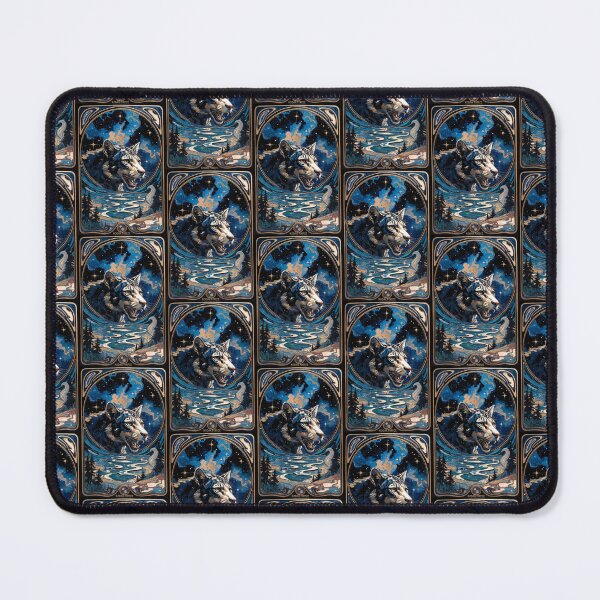 Item preview, Cosmic Tiger Spirit Under the Starry Night designed and sold by KiraChie.