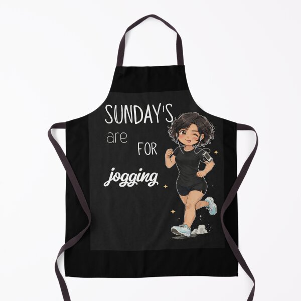 Item preview, Sundays Are For Jogging Girl Design designed and sold by StoryInCode.