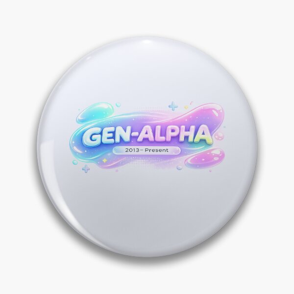 Item preview, GEN-ALPHA Bubble Streetwear: Futuristic Neon Digital Design (2013-Present) designed and sold by Bratak.