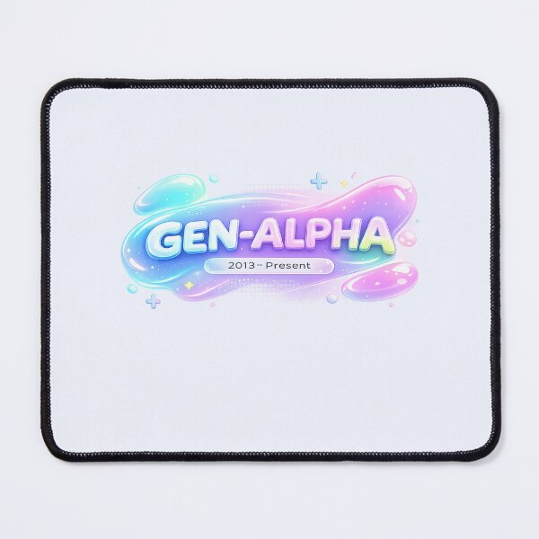 Item preview, GEN-ALPHA Bubble Streetwear: Futuristic Neon Digital Design (2013-Present) designed and sold by Bratak.