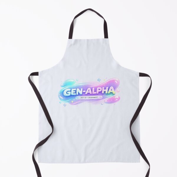 Item preview, GEN-ALPHA Bubble Streetwear: Futuristic Neon Digital Design (2013-Present) designed and sold by Bratak.