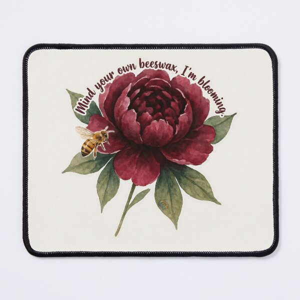 Item preview, Mind Your Own Beeswax Blooming Floral designed and sold by CAutumnTrapp.
