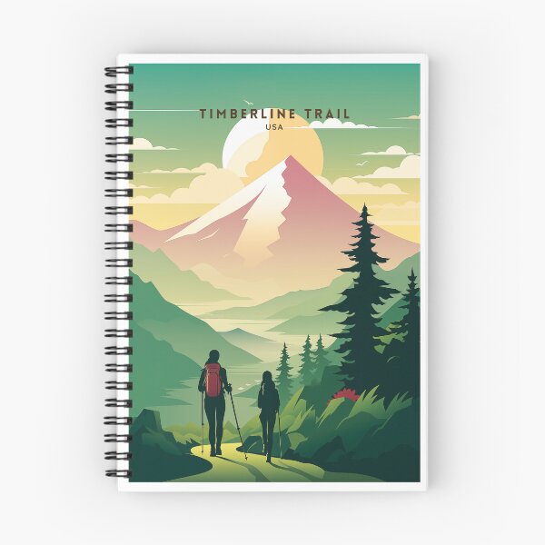 Item preview, Timberline Trail USA designed and sold by NeuralVibe.
