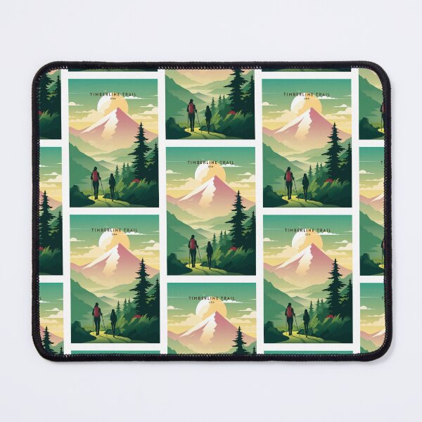 Item preview, Timberline Trail USA designed and sold by NeuralVibe.