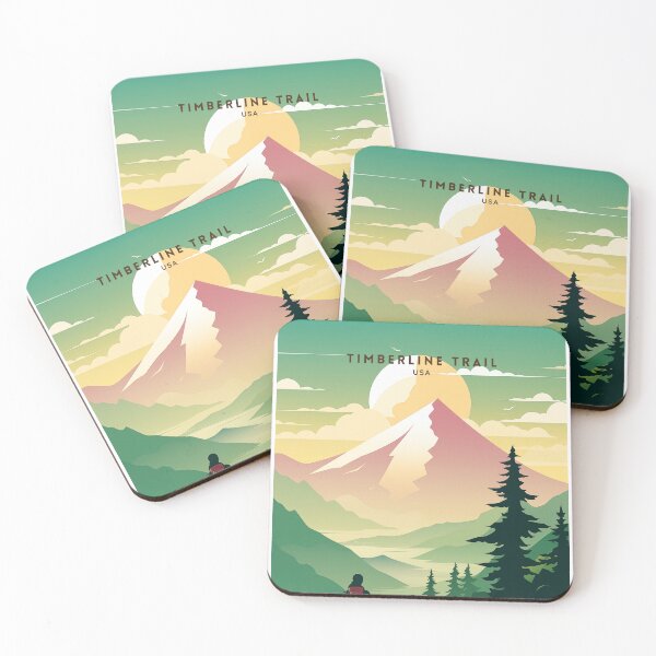 Item preview, Timberline Trail USA designed and sold by NeuralVibe.