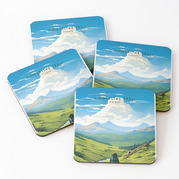 Item preview, Timberline Trail USA Alpine Adventure designed and sold by NeuralVibe.