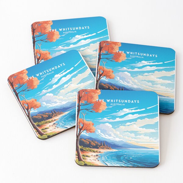 Item preview, The Whitsundays Australia Tropical Bliss designed and sold by NeuralVibe.