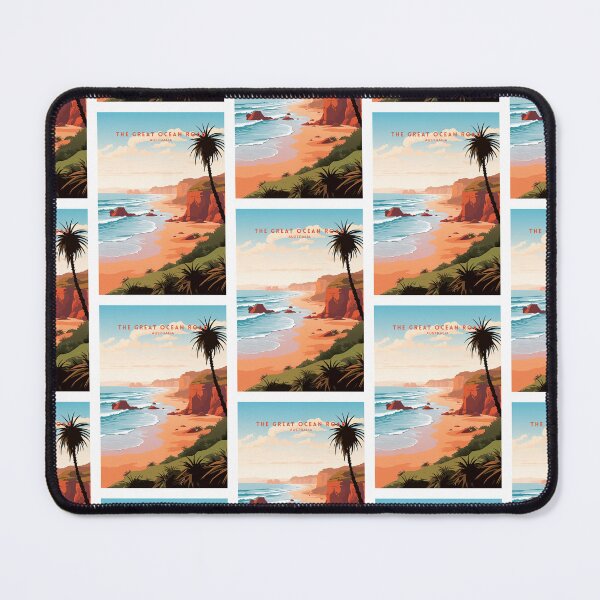 Item preview, The Great Ocean Road Australia Coastal Marvel designed and sold by NeuralVibe.
