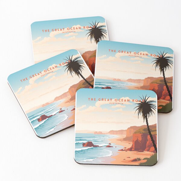 Item preview, The Great Ocean Road Australia Coastal Marvel designed and sold by NeuralVibe.