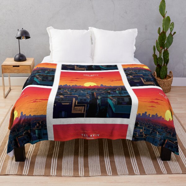 Item preview, Tel Aviv Israel Vibrant Coastal City designed and sold by NeuralVibe.