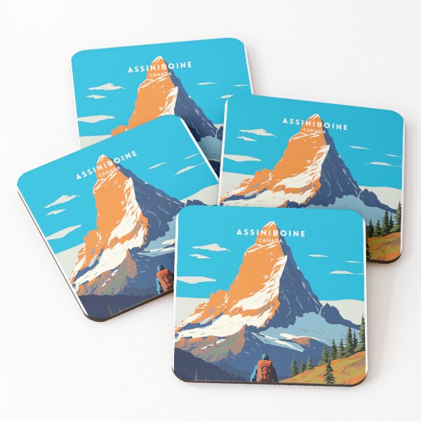 Item preview, Mount Assiniboine Canada Alpine Majesty designed and sold by NeuralVibe.
