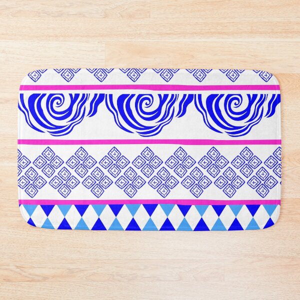 Item preview, Vintage Floral Postage Stamp Mosaic Pattern designed and sold by Atlasoloji.