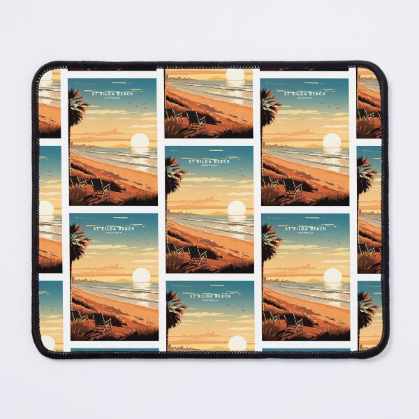 Item preview, St Kilda Beach Australia designed and sold by NeuralVibe.