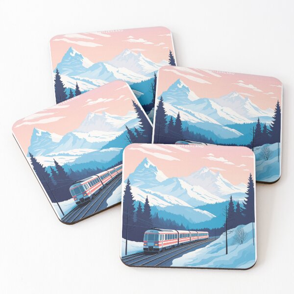 Item preview, St. Moritz Switzerland Alpine Luxury designed and sold by NeuralVibe.