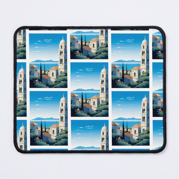 Item preview, Split Croatia Coastal Charm designed and sold by NeuralVibe.
