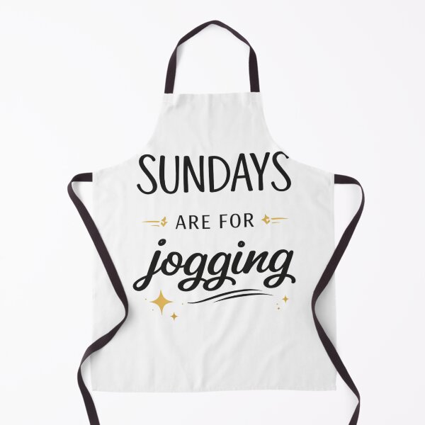 Item preview, Sundays Are For Jogging Typography Design designed and sold by StoryInCode.