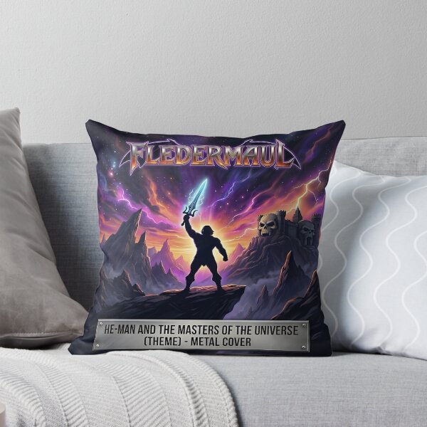 Item preview, FlederMaul: He-Man Masters of the Universe Metal Cover designed and sold by FlederMerch.