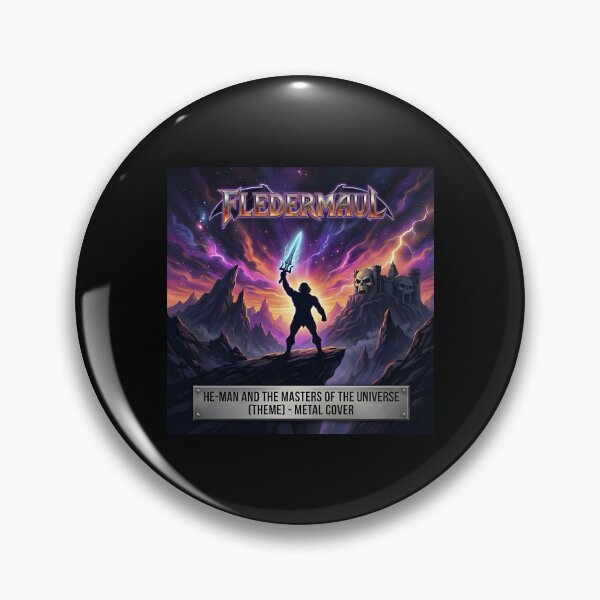 Item preview, FlederMaul: He-Man Masters of the Universe Metal Cover designed and sold by FlederMerch.