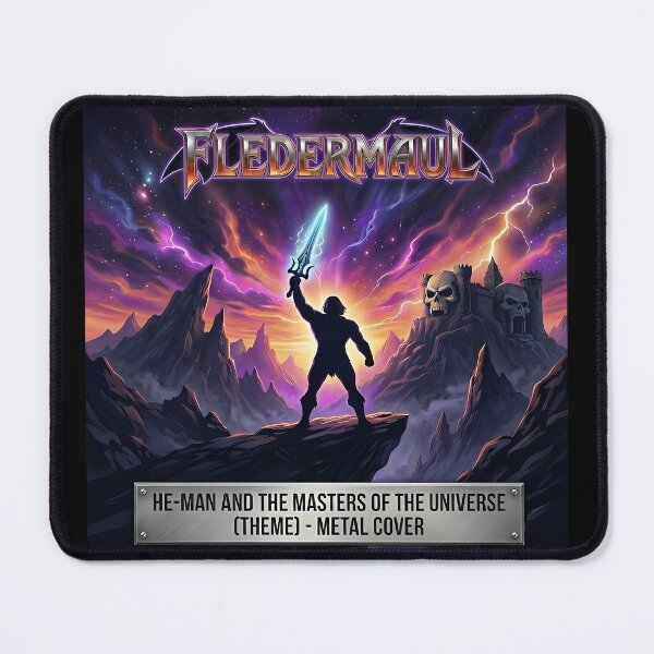 Item preview, FlederMaul: He-Man Masters of the Universe Metal Cover designed and sold by FlederMerch.