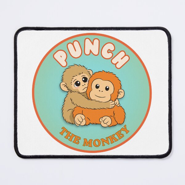 Item preview, Funny punch the monkey Animal Meme Design ver 11c– Cute toad Humor, toad frog Lover Gift, funny Animals designed and sold by CosmicNook1.