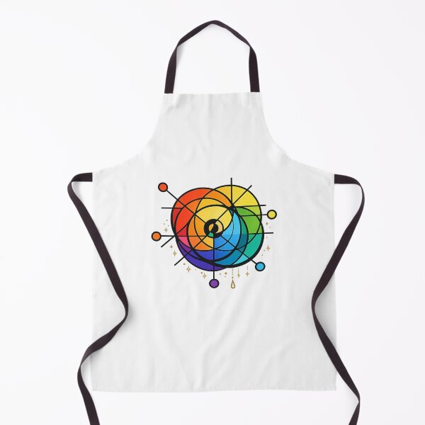 Aperçu de l'œuvre Bauhaus Rainbow Geometric Pride Art créée et vendue par Bratak.