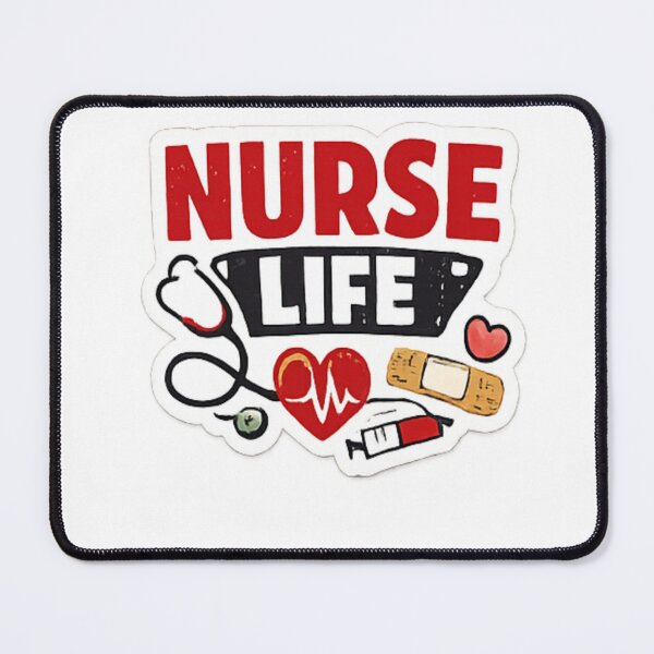 Item preview, Nurse Life Funny Nursing Quote Design designed and sold by Artbysarmina.