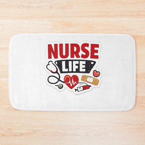 Item preview, Nurse Life Funny Nursing Quote Design designed and sold by Artbysarmina.