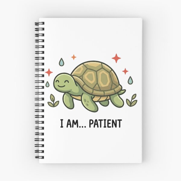 Item preview, Patient Turtle I Am Patient Kids T-Shirt – Cute Cartoon Turtle designed and sold by DIRTYSKETCHH.