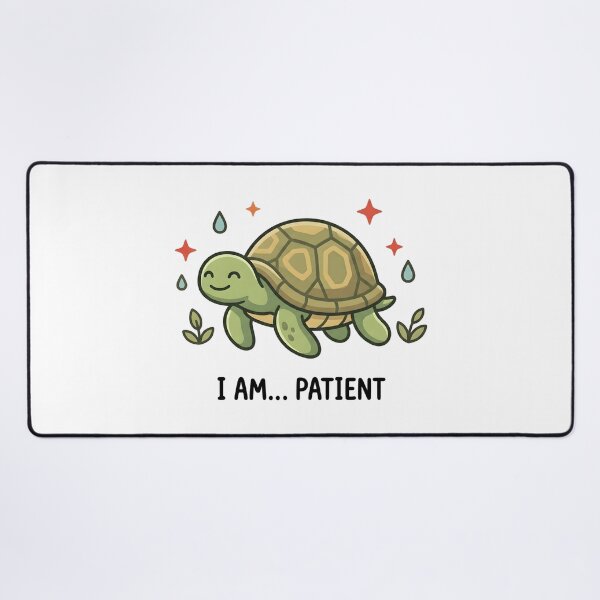 Item preview, Patient Turtle I Am Patient Kids T-Shirt – Cute Cartoon Turtle designed and sold by DIRTYSKETCHH.