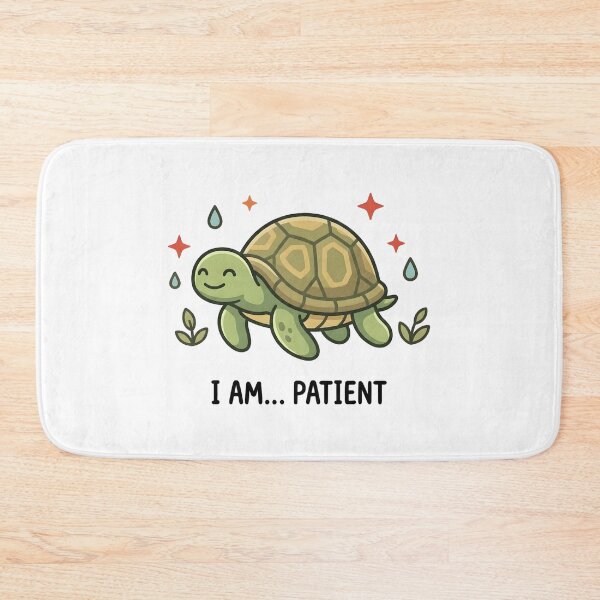 Item preview, Patient Turtle I Am Patient Kids T-Shirt – Cute Cartoon Turtle designed and sold by DIRTYSKETCHH.