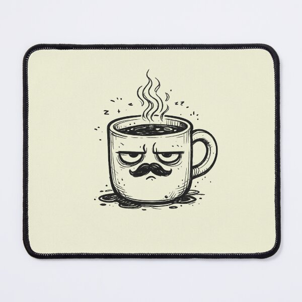 Item preview, Funny Grumpy Coffee Mug Dad Doodle designed and sold by Bratak.